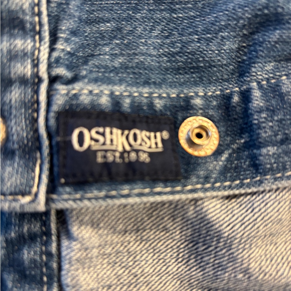 OshKosh‎ B'gosh Denim snap-Up Jacket. Unisex size 36 months. Classic vintage - Picture 5 of 6